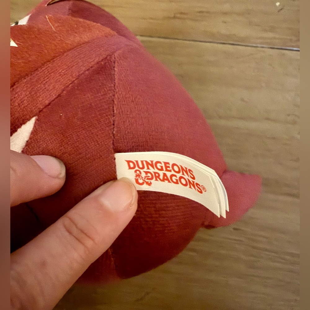 Dungeons Dragons Owlbear Owl Plush 6” Toy Factory PAPER TAG 2024 - Picture 4 of 5